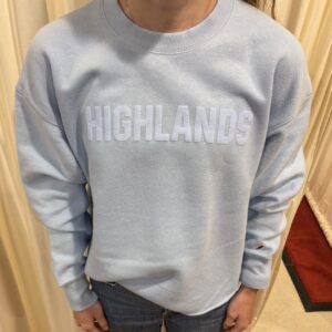 Cropped Vintage-Style crewneck