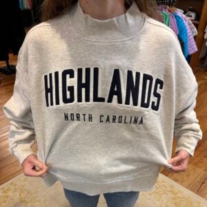 Highlands Mock Neck- Oatmeal
